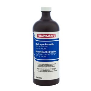 Pharmasave Hydrogen Peroxide 10 Vol 3% 500Ml
