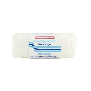 Pharmasave Bandage Rolls Self-Cling 3Inx4.5Yds (7.6Cmx4.1M)