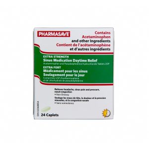 Pharmasave Sinus - Extra Strength Caplets 24S