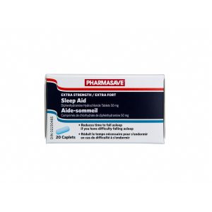 Pharmasave Sleep Aid - Extra Strength Caplet 50Mg 20S