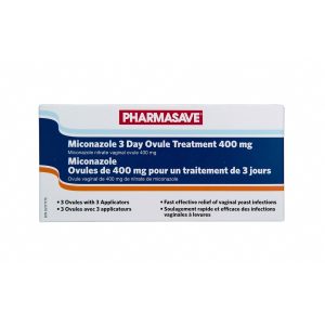Pharmasave Miconazole - 3-Day Ovule