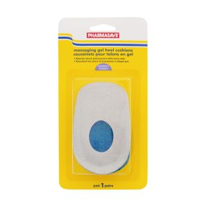 Pharmasave Massaging Gel Heel Cushions - Womens 1Pr