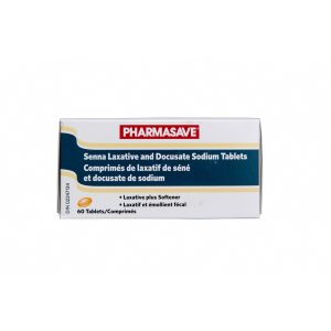 Pharmasave Senna Laxative - Docusate Sodium Tablet 60S