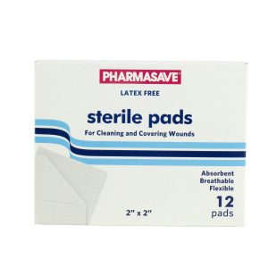 Pharmasave Gauze Pads Sterile 2Inx2In 12S