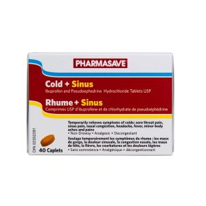 Pharmasave Cold & Sinus Caplets 40S