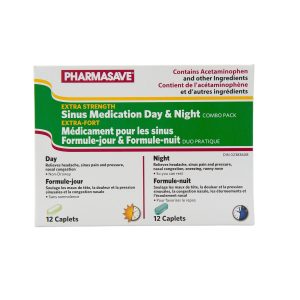 Pharmasave Sinus - Day/Night Combo - Extra Strength Caplets 24S