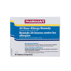 Pharmasave Allergy Remedy 24Hour 10Mg Tablets 36S