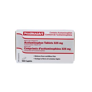 Pharmasave Acetaminophen 325Mg Caplet 100S