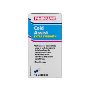 Pharmasave Cold Assist - Extra Strength Capsules 45S