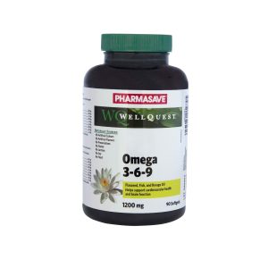 Pharmasave Wellquest Omega 3-6-9 Capsule 1200Mg 90S