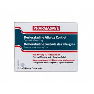 Pharmasave Desloratadine Allergy Control 5Mg Tablets 20S