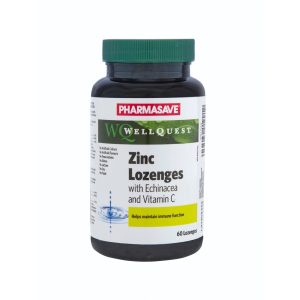 Pharmasave Wellquest Zinc W/Echinacea Lozenges 60S