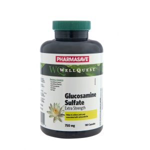 Pharmasave Wellquest Glucosamine Sulfate Extra Strength Capsule 750Mg 180S