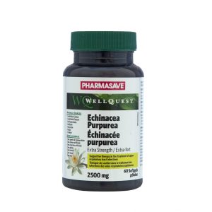 Pharmasave Wellquest Echinacea Purpurea X-Strength Capsule 2500Mg 60S