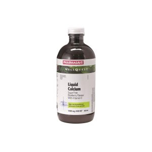 Pharmasave Wellquest Calcium Liquid W/D Blueberry 1000Mg 500Ml