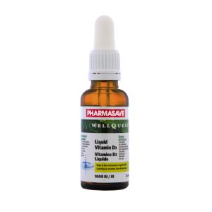 Pharmasave Wellquest Vitamin D3 Liquid 1000Iu 25Ml