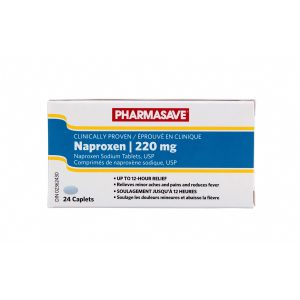 Pharmasave Naproxen Sodium 220Mg 24S
