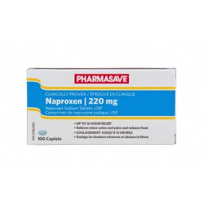 Pharmasave Naproxen Sodium Tablet 220Mg 100S
