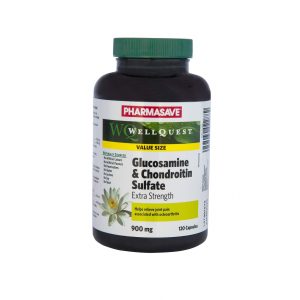 Pharmasave Wellquest Glucosamine & Chondroitin Capsule 900Mg 120S