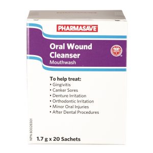 Pharmasave Oral Wound Cleanser Powder 20X1.7Gr