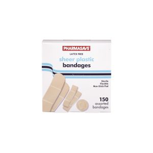 Pharmasave Bandage - Sheer - Strips 150S