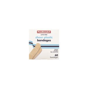Pharmasave Bandage - Sheer - Strips 60S