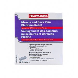 Pharmasave Muscle & Back Pain Relief W/Ibuprofen Caplet 18S
