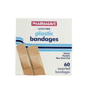Pharmasave Bandage - Plastic Strips 60S