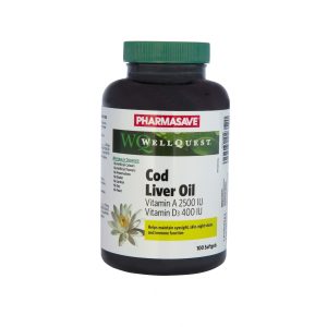 Pharmasave Wellquest Cod Liver Oil Vitamin A Capsule 2500Iu 100S