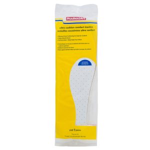 Pharmasave Ultra Cushion Comfort Insoles Unisex 1Pr