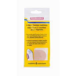 Pharmasave Bunion Cushions 2-Layer 6S