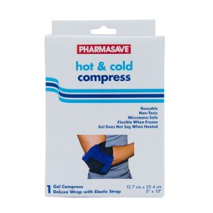 Pharmasave Hot & Cold Compress Wrap With Strap 5X10