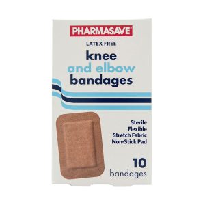 Pharmasave Bandage - Knee & Elbow Fabric 10S