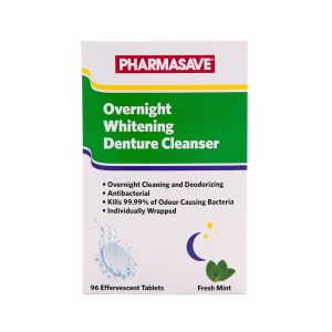 Pharmasave Denture Cleanser - Overnight 96S
