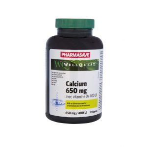 Pharmasave Wellquest Calcium 650Mg With Vit D Tablets 120S