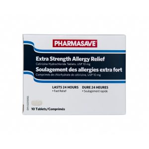 Pharmasave Allergy Relief Extra Strength 10Mg Tablets 10S
