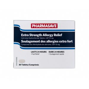 Pharmasave Allergy Relief Extra Strength 10Mg Tablets 30S