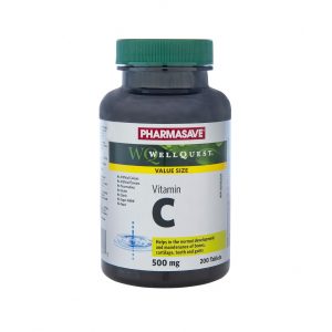 Pharmasave Wellquest Vitamin C 500Mg Tablets 200S