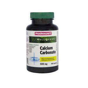 Pharmasave Wellquest Calcium Carbonate 500Mg Tablets 100S