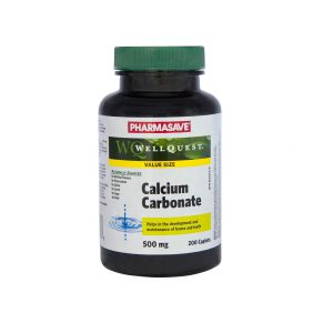 Pharmasave Wellquest Calcium Carbonate 500Mg Tablets 200S