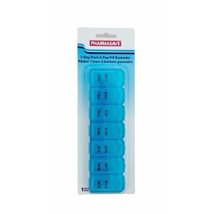 Pharmasave 7-Day Push & Pop Pill Reminder