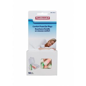 Pharmasave Comfort Foam Ear Plugs - Multicolored 10Pr