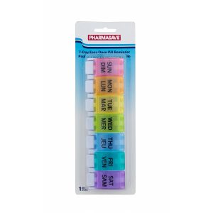 Pharmasave 7-Day Easy Open Pill Reminder