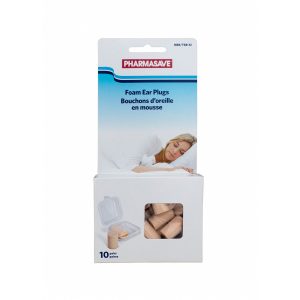 Pharmasave Foam Ear Plugs - Tan 10Pr