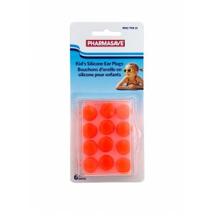 Pharmasave Kids Silicone Ear Plugs 6Pr