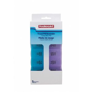 Pharmasave Travel Pill Reminder 7-Day Am/Pm