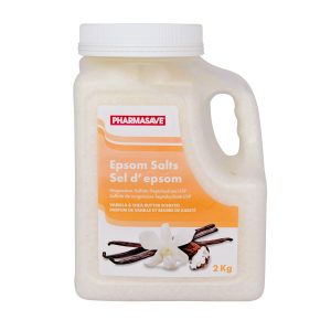 Pharmasave Epsom Salts - Vanilla Scented - Jug 2Kg