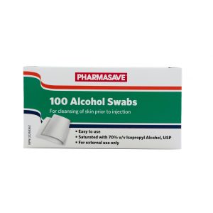 Pharmasave Alcohol Swabs 70% 100S