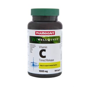 Pharmasave Wellquest Vitamin C Timed Release 1000Mg Tablets 100S