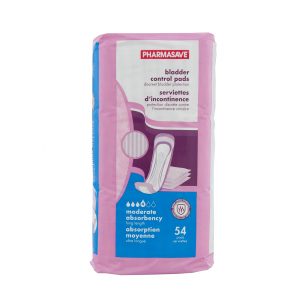 Pharmasave Bladder Control Pads - Moderate Abs Long 54S